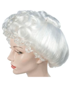 Lacey Costume Women's Costume Wigs Mrs. Santa Deluxe Gibson Girl Upsweep Wig