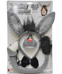 Lacey Donkey Set With Sound Costume Accessories