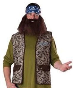 Morris Duck Dynasty Willie Set Costume Accessories
