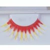 Lacey Costume Eyelashes Red With Yellow 2 Lacey Costume Eyelashes Red With Yellow
