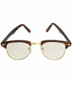 Morris Men's Costume Wigs Mr 50's Clear Glasses