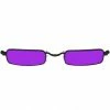 Lacey Costume Glasses Vampire Black Purple Costume Accessories