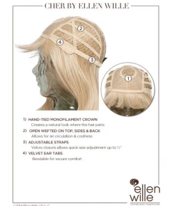Ellen Wille SYNTHETIC WIGS Cher
