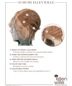 Ellen Wille Echo SYNTHETIC WIGS 16 Ellen Wille Echo SYNTHETIC WIGS