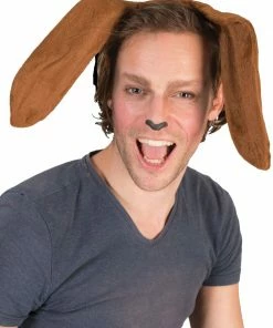 Lacey Costume Headband Dog Ears Costume Accessories