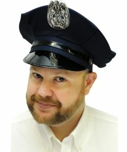 Morris Police Hat Costume Accessories