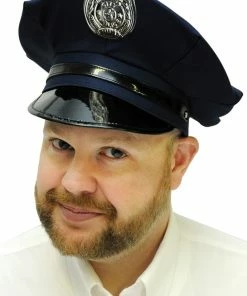 Morris Police Hat Costume Accessories