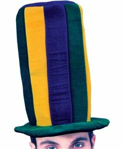Lacey Costume Mardi Gras Tall Hat Adult