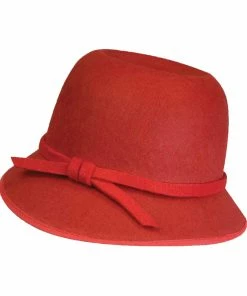 Morris Flapper Hat Red Costume Accessories