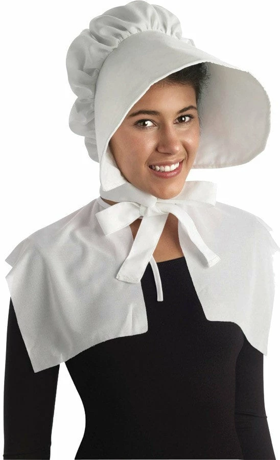 Morris Costume Accessories Bonnet White 4 Morris Costume Accessories Bonnet White