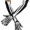 Morris Skeleton Opera Gloves
