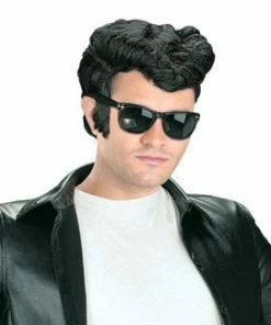 Morris Women's Costume Wigs Greaser Wig Black