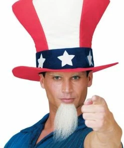 Morris Uncle Sam Hat W Beard