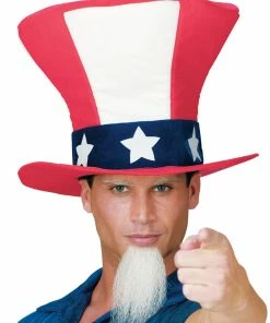 Morris Uncle Sam Hat W Beard