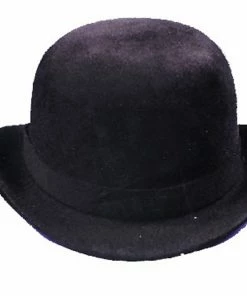 Morris Costume Accessories Derby Hat Black Felt