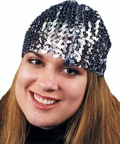 Morris Cloche Hat Sequin Costume Accessories