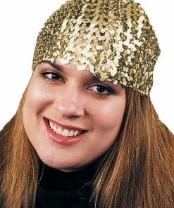 Morris Cloche Hat Sequin Costume Accessories