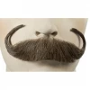 Lacey Costume Handlebar Human Hair Handmade Mustache 2 Lacey Costume Handlebar Human Hair Handmade Mustache