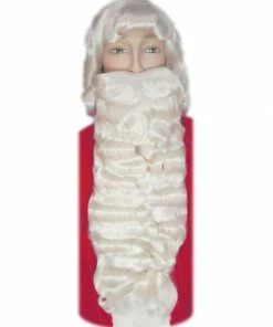 Lacey Costume Jumbo Santa Claus Father Christmas 006K Wig Beard Set