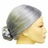 Lacey Costume Bargain Old Lady Bun Psycho Wig 1 Lacey Costume Bargain Old Lady Bun Psycho Wig