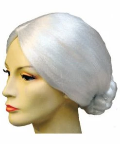 Lacey Costume Bargain Old Lady Bun Psycho Wig
