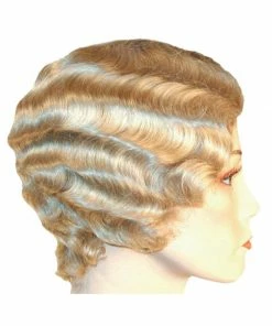 Lacey Costume Women's Costume Wigs Fingerwave Short Flapper 1920s Marcel Wig