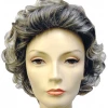 Lacey Costume Royal Queen Elizabeth II Grandma Wig Women's Costume Wigs