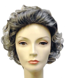 Lacey Costume Royal Queen Elizabeth II Grandma Wig Women's Costume Wigs