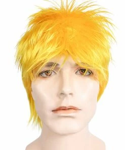 Lacey Costume Rod Stewart Color Ziggy Stardust Punk Bowie Women's Costume Wigs