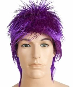 Lacey Costume Rod Stewart Color Ziggy Stardust Punk Bowie Women's Costume Wigs