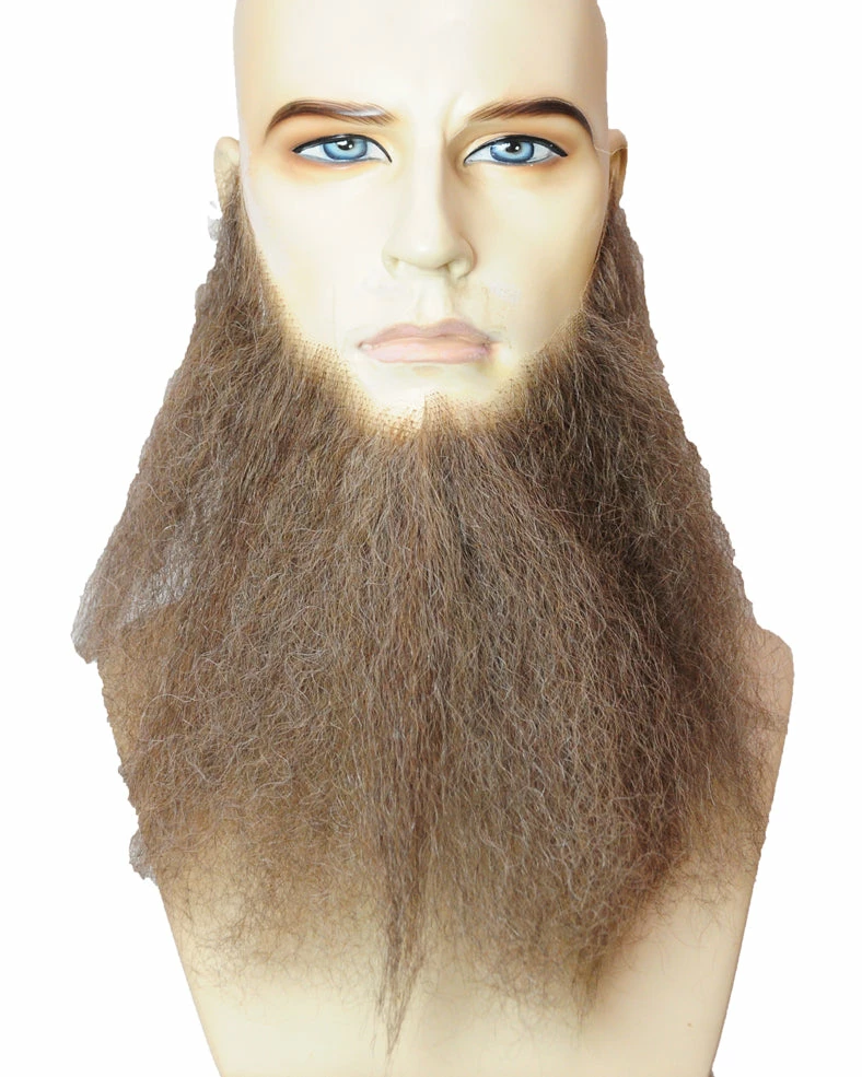 Lacey Costume 10" Long Human Hair Full Face Beard Duck Dynasty 5 Lacey Costume 10" Long Human Hair Full Face Beard Duck Dynasty