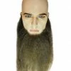 Lacey Costume 10" Long Human Hair Full Face Beard Duck Dynasty 1 Lacey Costume 10" Long Human Hair Full Face Beard Duck Dynasty