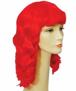 Lacey Costume Deluxe Jessica Rabbit Mermaid Women's Costume Wigs