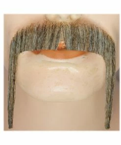 Lacey Costume Fu Manchu Synthetic Blend Handmade Mustache