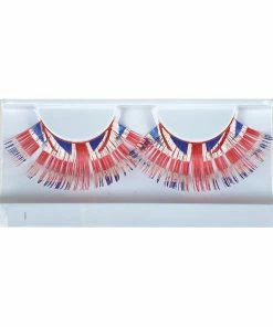 Lacey Costume Eyelash Union Jack