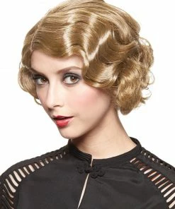 Lacey Costume Gatsby Girl Golden Blonde Wig