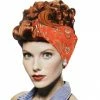 Lacey Costume Riveter Red Wig 1 Lacey Costume Riveter Red Wig