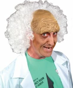 Lacey Costume Women's Costume Wigs Mad Scientist Wig White