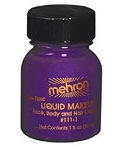 Morris Liquid Makeup 1 Oz Purple Costume Accessories