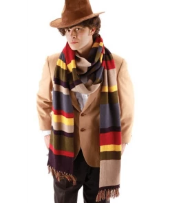Morris Doctor Who 4th Dr. Long Scarf Costume Accessories
