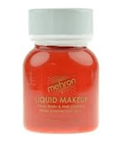 Morris Liquid Makeup 1 Oz Red Costume Accessories