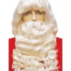 Lacey Costume Santa Set Supreme With Handmade Mustache 007ex Extra Large Women's Costume Wigs