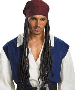 Morris Costume Accessories Jack Sparrow Headband Hair Adult