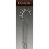 Morris Earring Wrap Spike Silver