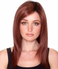 Belle Tress SYNTHETIC WIGS Straight Press 18" Lace Front Heat Friendly Wig