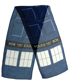 Morris Doctor Who Tardis Scarf Costume Accessories
