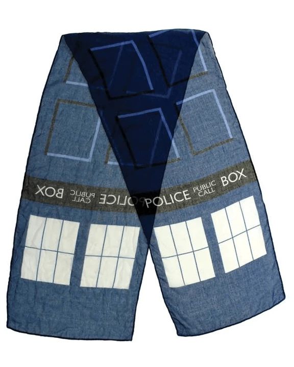 Morris Doctor Who Tardis Scarf Costume Accessories 3 Morris Doctor Who Tardis Scarf Costume Accessories