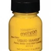 Morris Liquid Makeup 1 Oz Yellow Costume Accessories